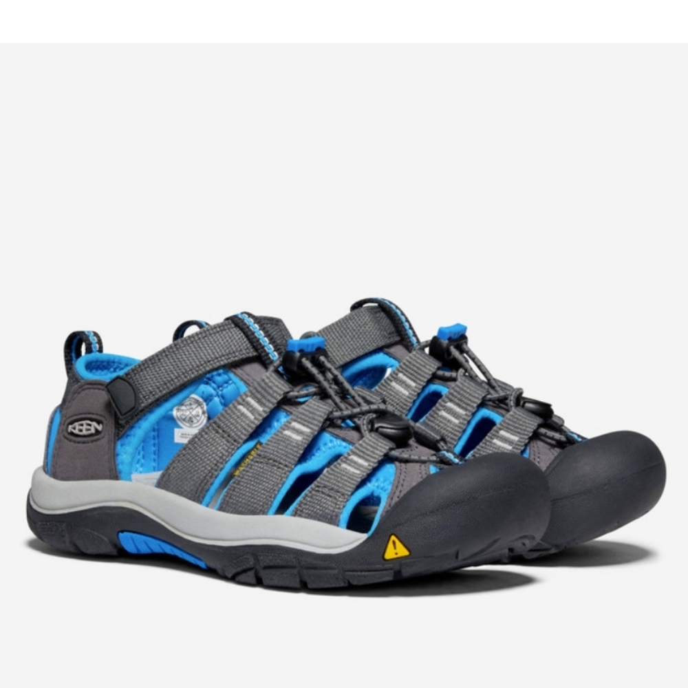 KEEN Little Kids' Newport H2 - Magnet / Brilliant Blue